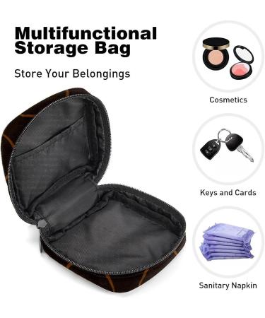Anna Cowper Grizzly Bear Claw Sanitary Napkin Storage Bag | Menstrual Cup Pouch | Nursing Pad Holder - Portable Period Bag for Women & Teen Girls - Multi-Colored - Buy Online on GoSupps.com