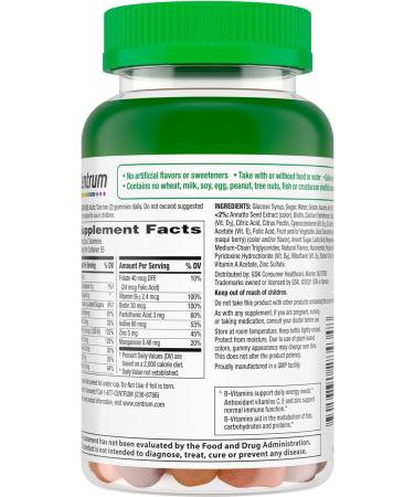 Centrum MultiGummies Adult Gummy Multivitamin - 110 Count - Buy Online on GoSupps.com
