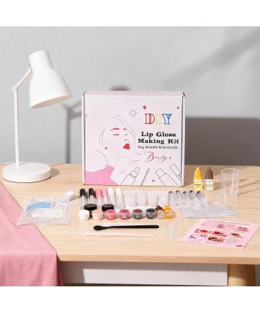  G n rique Lip Cream Making Kit | Handmade Moisturizing Lip Gloss Set Handmade Icing Set for Makeup Beginners and Lovers - Buy Online on GoSupps.com