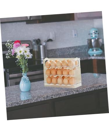 PRETYZOOM Plastic Drawer Organizer Egg Storage Box Eggs Household Egg Organizer Egg Organizer for Refrigerator Storage Rack Dog 25.2X19.5CM As Shown - Buy Online on GoSupps.com