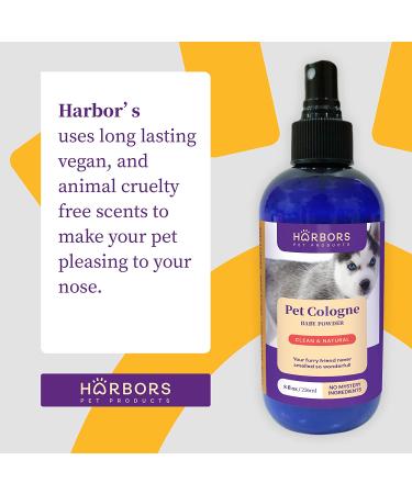 Harbor's Pet Cologne (Baby Powder) - Refreshing Scent for Your Pet - Buy Online on GoSupps.com