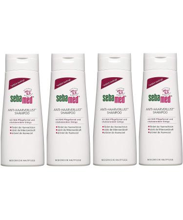  SEBAMED Sebamed Anti-hair loss shampoo with caffeine and ginkgo 4 x 200 ml - Buy Online on GoSupps.com