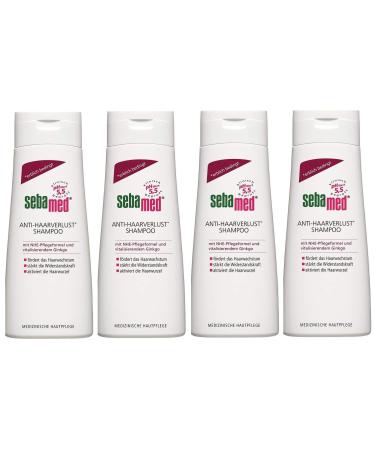 SEBAMED Sebamed Anti-hair loss shampoo with caffeine and ginkgo 4 x 200 ml