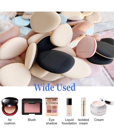 SALOCY Finger Puff 25 Pcs Mini Makeup Sponge Puff for Foundation & Concealer - Beauty Makeup Tools - Buy Online on GoSupps.com