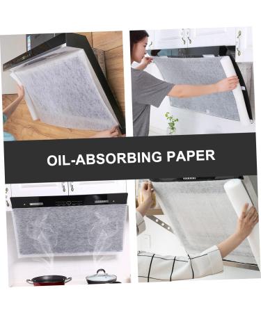 POPETPOP Range Hood Filter Paper Grease Filter Paper Air Filters 20x20x1 Hood Paper Paper Air Vent Filters Kitchen Hood Oil-Proof Stickers Non-Woven Fabric Sign Paper White - Buy Online on GoSupps.com