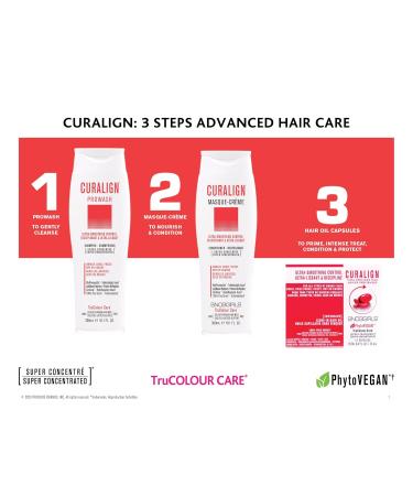 CURALIGN Vegan Smoothing Shampoo - Ultra-Smoothing Control for Curly Frizzy and Dry Hair | Super Concentrated Anti-Frizz Solution - Buy Online on GoSupps.com