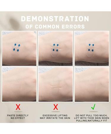 Instant Face Lifting Sticker Waterproof Elasticity Wrinkle Sticker Tighten Lift Patches Double Chin Reduce Face Lift Tools - Buy Online on GoSupps.com