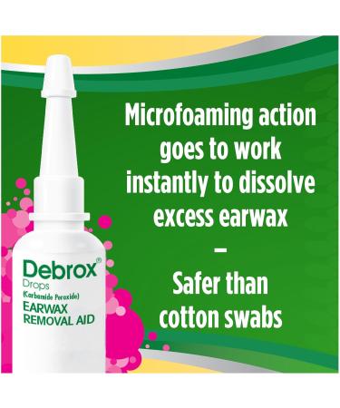 Debrox Ear Wax Removal Drops 0.5 Fl Oz & HealthWise Medicated Chest Rub Relieves Coughs Aches 4 oz - Buy Online on GoSupps.com