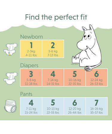 Muumi Baby ko Diapers Size 6 (12-24 kg) - Soft Breathable & Chemical-Free 34 Pieces - Buy Online on GoSupps.com