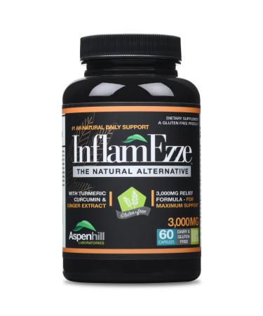 AspenHill - InflamEzze Complex 3000mg Strength - 60 Capsules