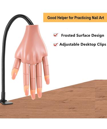 Acrylic Nails Practice Hand | Mannequin Hands for Nail Training - Buy Online on GoSupps.com