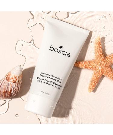 Boscia Cryosea Mermaid Fire & Ice Peel-Off Mask | Vegan Cruelty-Free Natural Skin Care | Hydrating with Hyaluronic Acid & Sea Kelp | For Sensitive & All Skin Types - 2.8 Oz - Buy Online on GoSupps.com