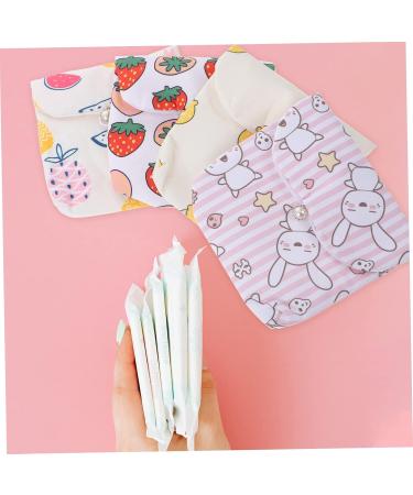 Shop Subscription 4-Piece Cartoon Aunt Towel Pocket Diaper Travel Set | Menstrual Pillow & Wipes Holder - Perfect for Breastfeeding Moms - Buy Online on GoSupps.com