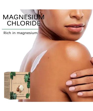 Neuropathy Cream Magnesium Body Butter Magnesium Cream for Neuropathy Deeply Moisturizes Skin Keep Soft Smooth (2PCS) white2pc - Buy Online on GoSupps.com