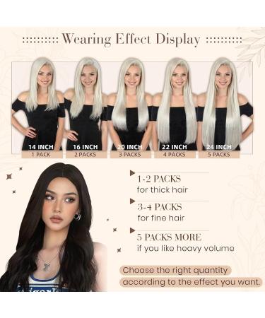 Buy Hetto Real Hair Tape Extensions - Invisible Brown & Darkest Brown #2 | 45cm 50g | Smooth & Hair Recovery - Buy Online on GoSupps.com