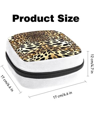 GIAPB Sanitary Napkin Storage Bag Period Bag Tampon Bag Makeup Bag Pad Pouch Animal Tiger Leopard Print Color1096 - Buy Online on GoSupps.com
