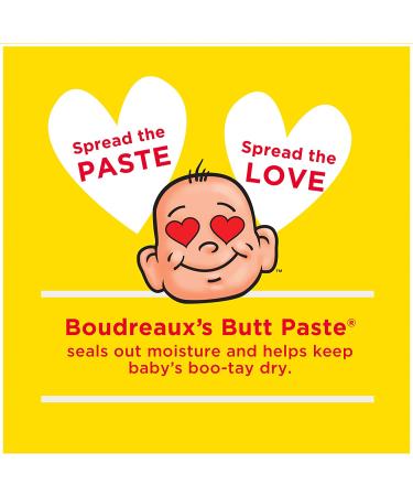 Boudreaux's Butt Paste Diaper Rash Ointment Original 16 Oz - Pack of 1 (1 lb) | Non-applicator formula - Buy Online on GoSupps.com