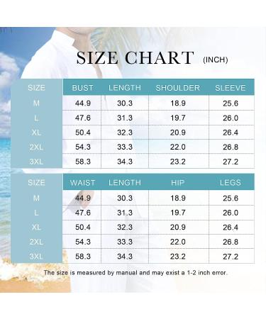 CTU Men's Linen Beach Set: Long Sleeve V-Neck Shirt & Yoga Pant, White - Summer Vacation Essential - Buy Online on GoSupps.com