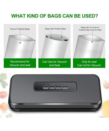 Neeyer Vacuum Sealer Bags - 100 Pint Pre-Cut BPA Free Bags for Food Saver - Ideal for Meal Prep, Sous Vide and Vac Storage - Buy Online on GoSupps.com