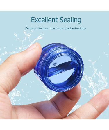 Cylindrical Pocket Pharmacy Moisture-Proof Travel Pill Organizer | 7 Day Colorful Pill Box | Free Combination of 7 Colors | International Shipping Available - Buy Online on GoSupps.com