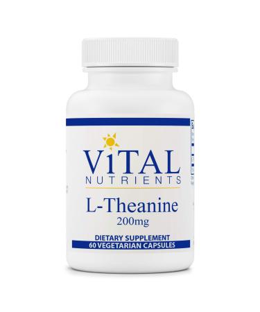 Vital Nutrients L- Theanine 200 mg 60 Vegetarian Capsules