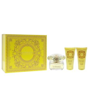 Versace Yellow Diamond 3 Piece Gift Set for Women packaging may vary - Buy Online on GoSupps.com