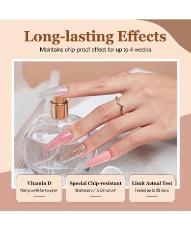 Modelones 32 Pcs Dip Powder Nail Kit - 20 Colors Starter Set for French Nail Art - Buy Online on GoSupps.com