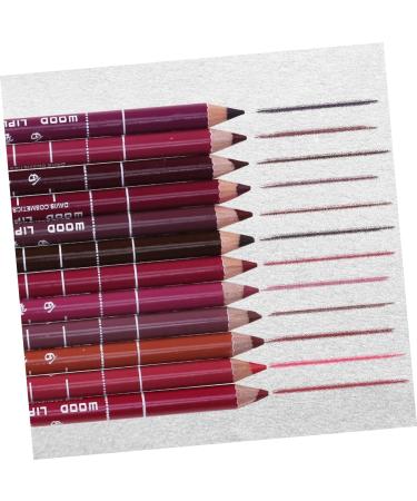 LALAFINA Pcs Lip Liner Eyebrow Pen Pipliner Pencil Lip Makeup Set Lip Liner Pencils Eyebrow Pencil Water Proof Lip Makeup Lipliner Pencil - Buy Online on GoSupps.com