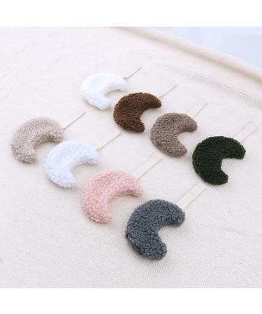 Pacifier Chain Plush Pendant Clip | Cute Moon Soother Lanyard & Anti-Lost Nursing Accessory for Babies - Buy Online on GoSupps.com