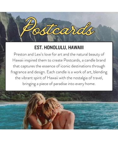 Postcards Scented Destination Candles | Coconut-Soy Wax Gift Box | 50+ Hour Burn Time - Perfect for Gifting - Buy Online on GoSupps.com
