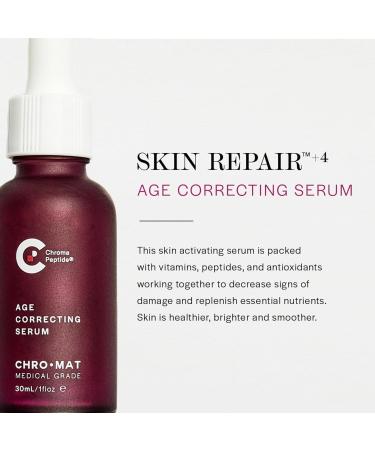 Chromat Skin Repair+4 Age Correcting Serum | Anti-Aging Firming & Hydrating | Multivitamin Boost for Tired Skin - Shop Internationally - Buy Online on GoSupps.com