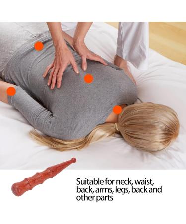 Ergonomic Wooden Massage Tab - Portable Muscle Relaxation for Arms Legs Neck & Waist - Buy Online on GoSupps.com