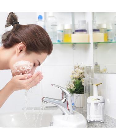 Face Wash Foam Maker Face Wash Foam Maker - Rotating Skincare Foam Maker Skincare Cleaning Tools White - Buy Online on GoSupps.com