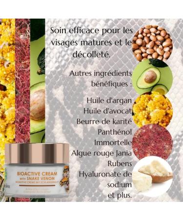 Green idea - Snake venom cream - Btox effect - Immediate face lifting cream with snake venom - Anti-wrinkle - Firming cream - 50 g - Buy Online on GoSupps.com