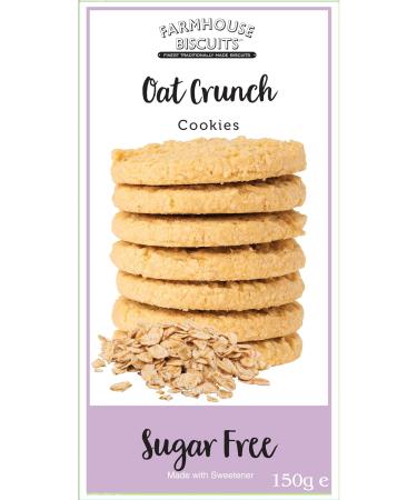  Farmhouse Farmhouse Biscuits Oatmeal Sugar Free Cookies 3 Pack 150g - Buy Online on GoSupps.com
