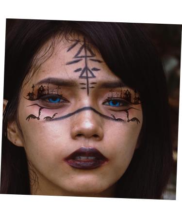 WOONEKY 4 Pairs Sticker Temporary Eye Makeup Stickers Decor Temporary Eye Shadow Decals - Buy Online on GoSupps.com