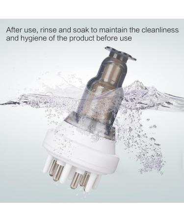 Hair Oil Applicator | Scalp Massage Device & Comb | Root Comb Applicator Bottle - Black - Buy Online on GoSupps.com