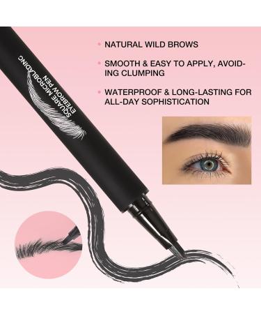 Boobeen Crayon sourcils imperm able crayon sourcils pour microblading crayon sourcils liquide longue dur e pais et lisse pour des sourcils naturels comme des cheveux 1 unit (Lot de 1) NOIR - Buy Online on GoSupps.com