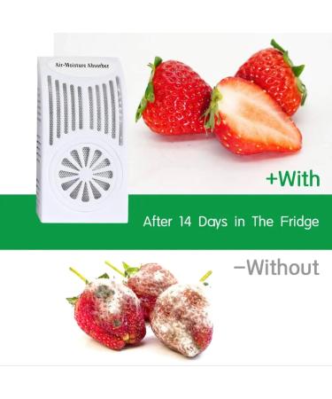 Fridge Deodorizer Bags - Odor Absorbers for Refrigerators Freezers & Cabinets - Eliminate Unpleasant Odors (2 Pack) - White - Buy Online on GoSupps.com