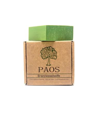 Paos Nettle Soap - Natural Handmade Care for Hair Loss & Dandruff | 1550g Chemical-Free Solution - Buy Online on GoSupps.com