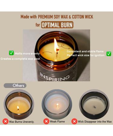 Organic Pitter Patter Tomato & Vine Scented Jar Candle - 50 Hour Burn Non-Toxic Soy Wax Aromatherapy Essential Oil | 7.2 oz - Buy Online on GoSupps.com