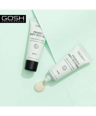 GOSH Primer for reddened and impure skin vegan moisturizing makeup primers for even flawless skin Tone adjustment certified hypoallergenic and fragrance free - Buy Online on GoSupps.com