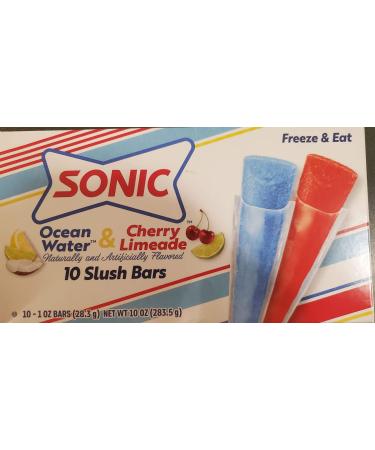 Sonic Freezer Bars (Cherry Limeade,Ocean Water, 1 oz.)