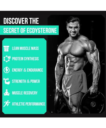 Premium Beta Ecdysterone Supplement 1200MG - 60 Capsules for Enhanced Performance - Buy Online on GoSupps.com
