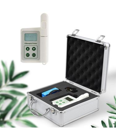Portable Chlorophyll Meter Machine Chlorophyll Analyzer Chlorophyll Detector for Testing Plant Chlorophyll Chlorophyll: 0.0-99.9SPAD Measuring Area 2 * 2mm