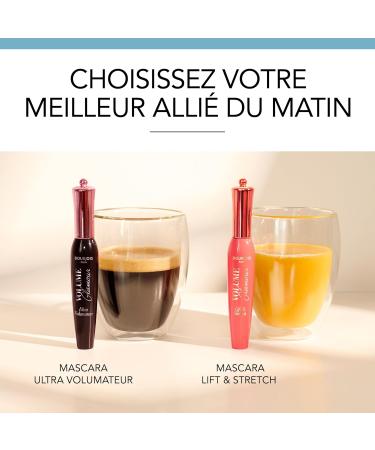 Bourjois Mascara Volume Glamour Lift Moi Black Instant volume Natural result Intense black pigments 12 ml - Buy Online on GoSupps.com