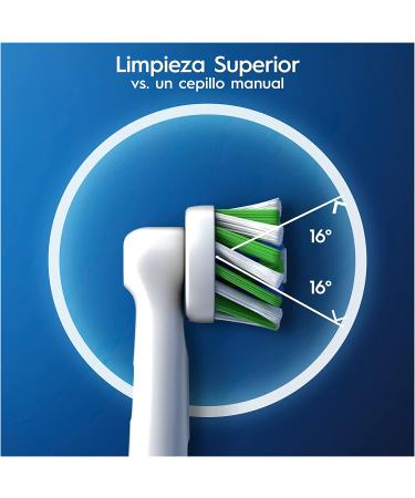 Oral-B Crossaction CleanMaximiser Replacement Heads (8-Pack) - Original Refill for Electric Toothbrush - Buy Online on GoSupps.com