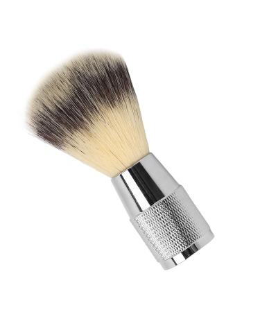 Premium Synthetic Bristle Shaving Brush - Curved Handle & Portable Design for Men | Foaming Shaving Cream Brush for Salon Home & Travel - Buy Online on GoSupps.com