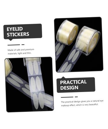 BELLIFFY 4 Rolls Double Eyelid Stickers Natural Ultra Invisible Instant Eyelid Lifter Strip Double Eyelid Strip Female Eyelid Tape Eye Shaping Makeup Supplies Round Stickers Eye Sticker Pvc - Buy Online on GoSupps.com