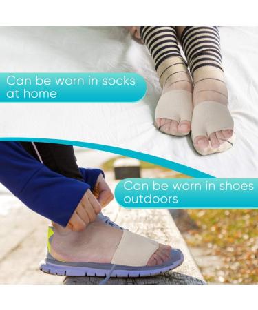 Haofy Metatarsal Pad - Soft Forefoot Cushions for Morton's Neuroma Pain Relief | 1 Pair of Comfortable Damping Pads - Buy Online on GoSupps.com